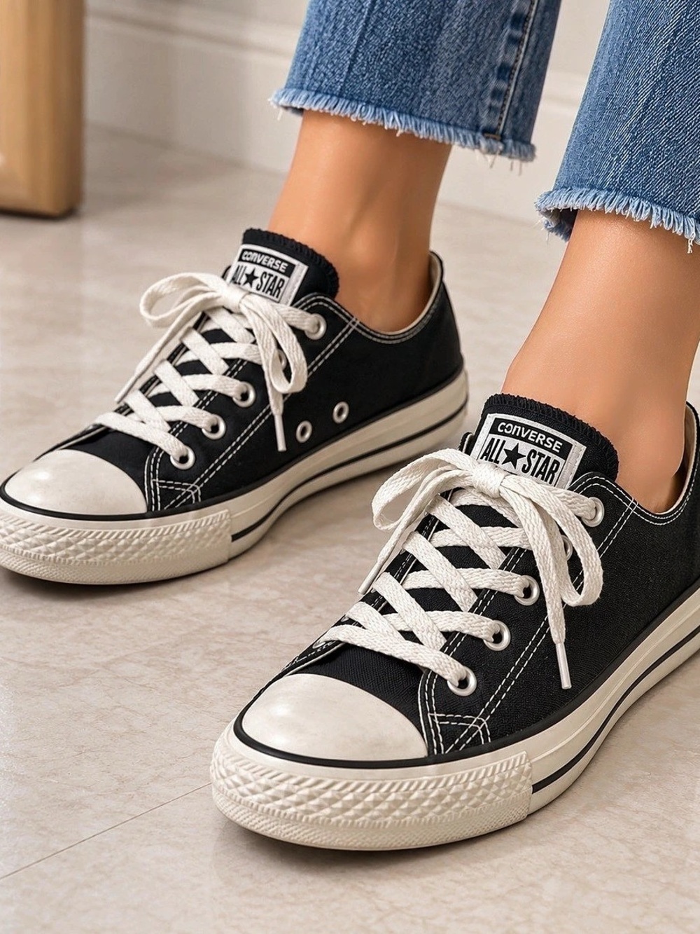 Converse Chuck Taylor All Star Low Top Black Sneakers